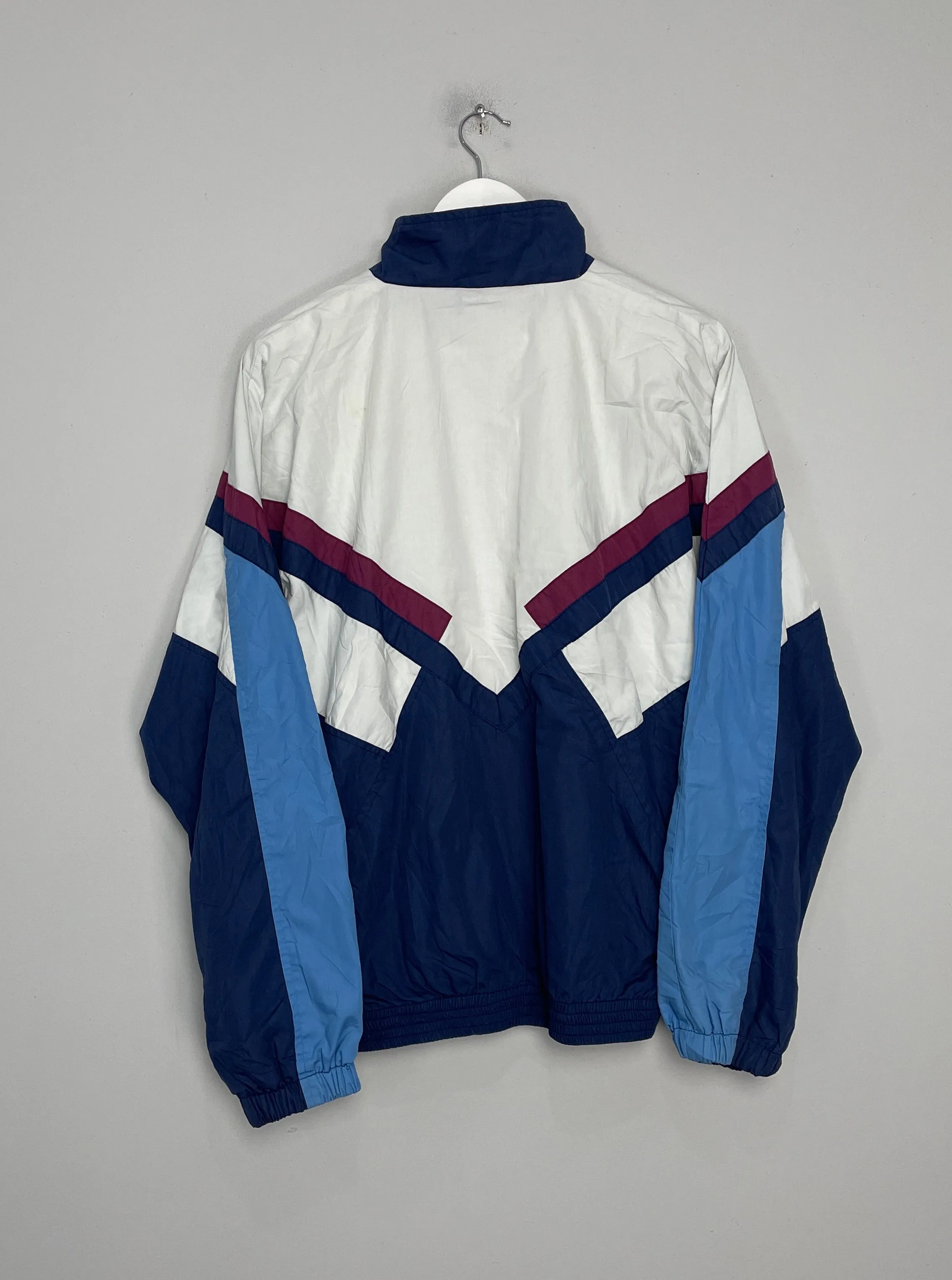 1990/92 ASTON VILLA TRACK JACKET (M) UMBRO