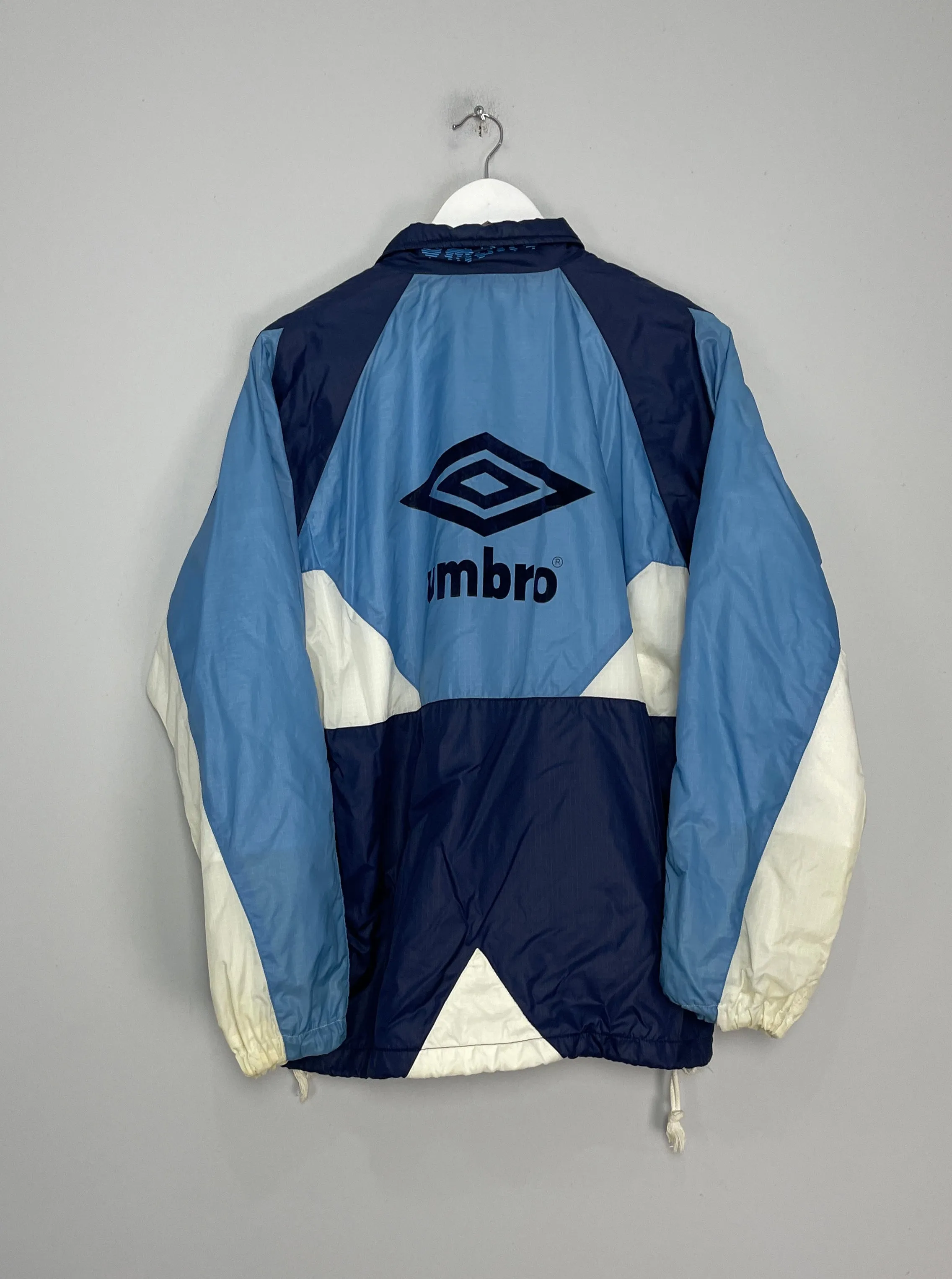 1990/92 ENGLAND TRACK JACKET (M) UMBRO