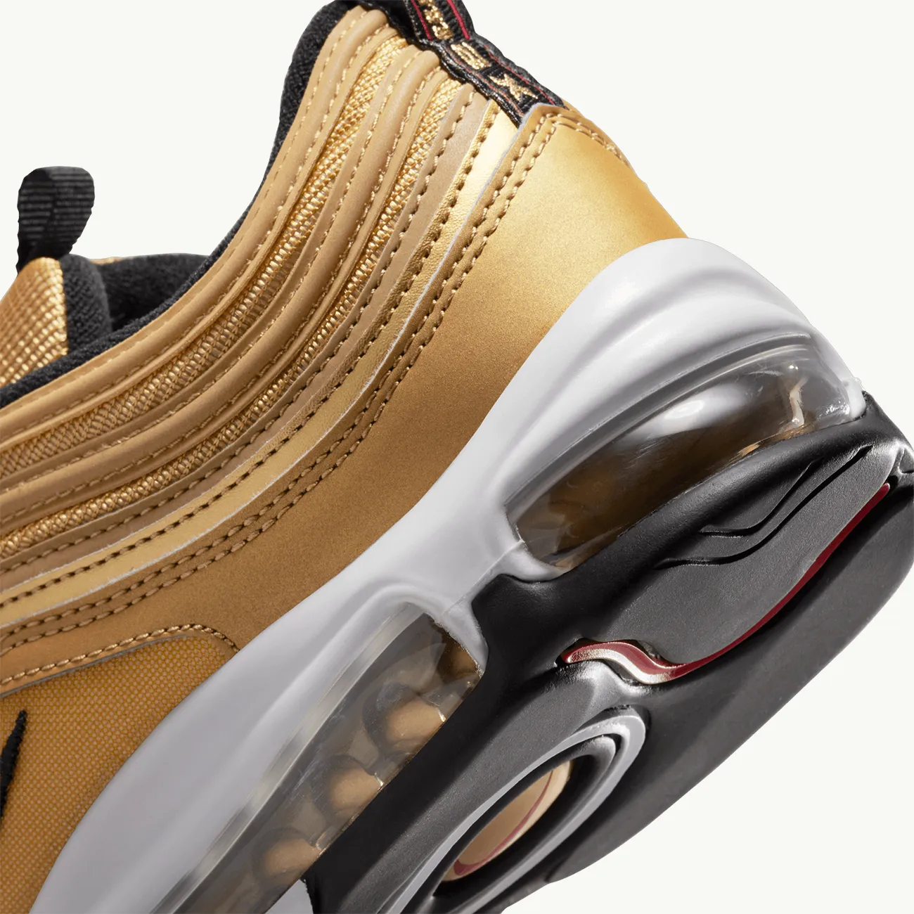 AIR MAX 97 OG METALLIC GOLD VARSITY RED BLACK WHITE