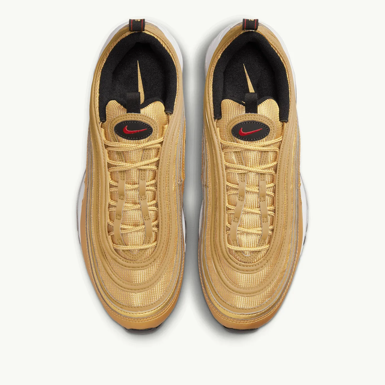 AIR MAX 97 OG METALLIC GOLD VARSITY RED BLACK WHITE