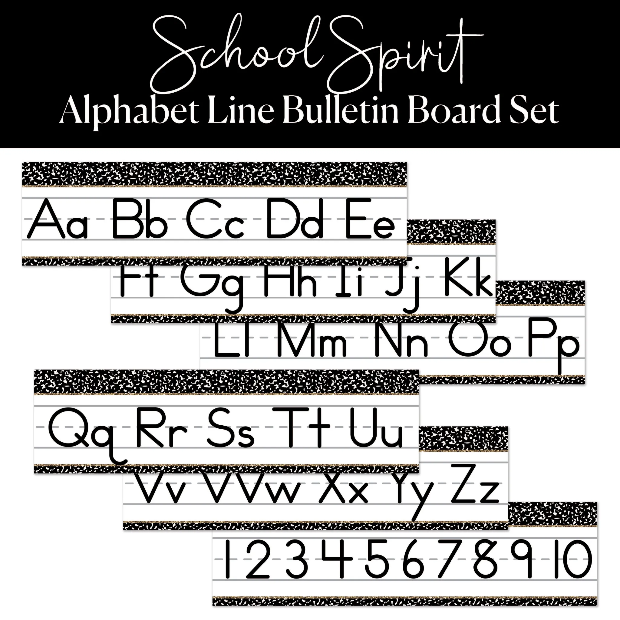 Alphabet Line | School Spirit | Schoolgirl Style