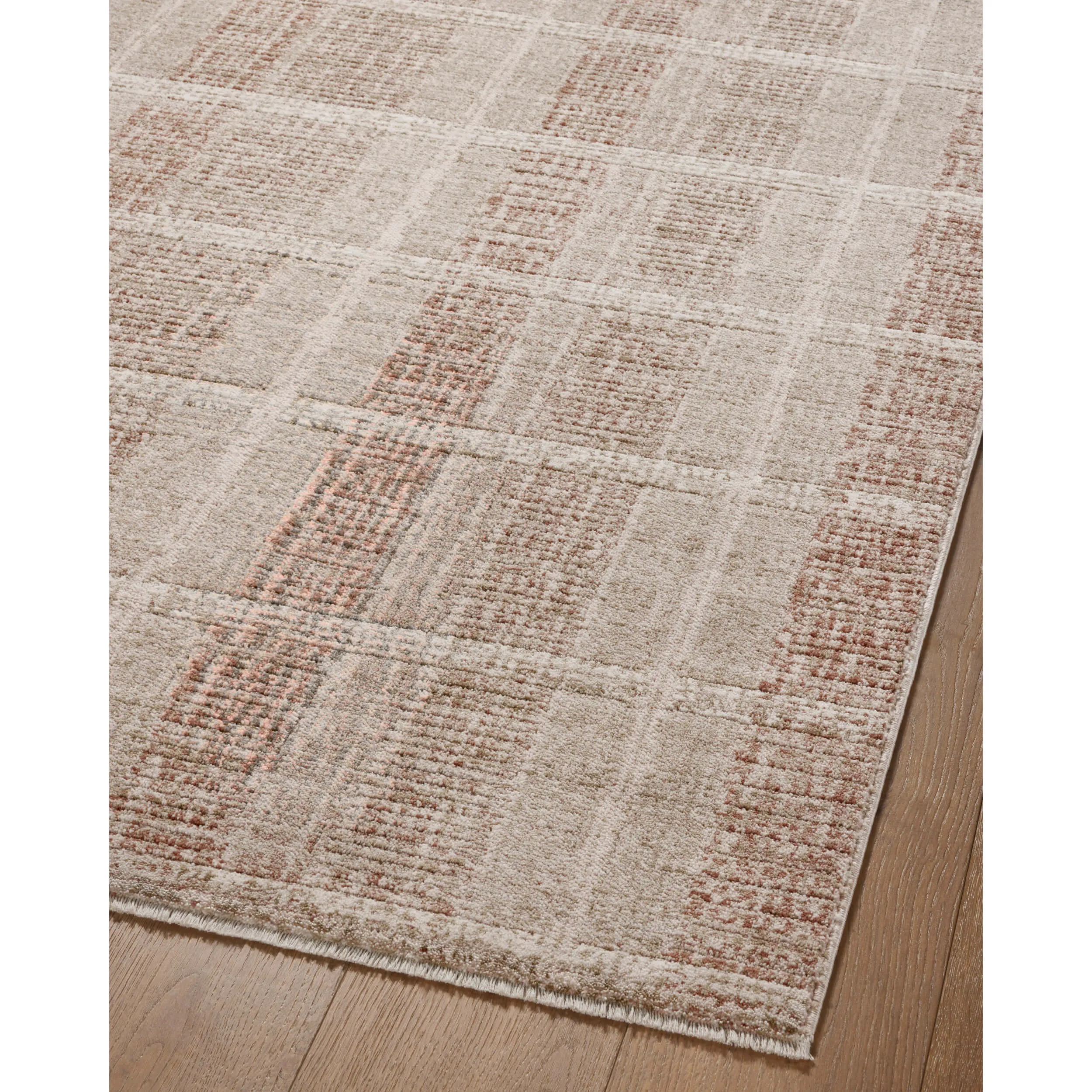 Angela Rose × Loloi Rug Ember EMB-02, Clay/Sand