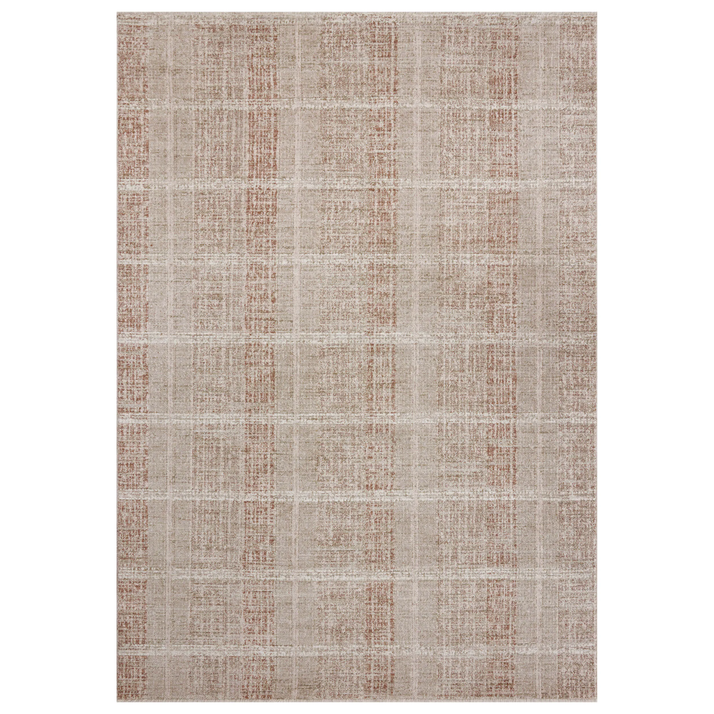 Angela Rose × Loloi Rug Ember EMB-02, Clay/Sand