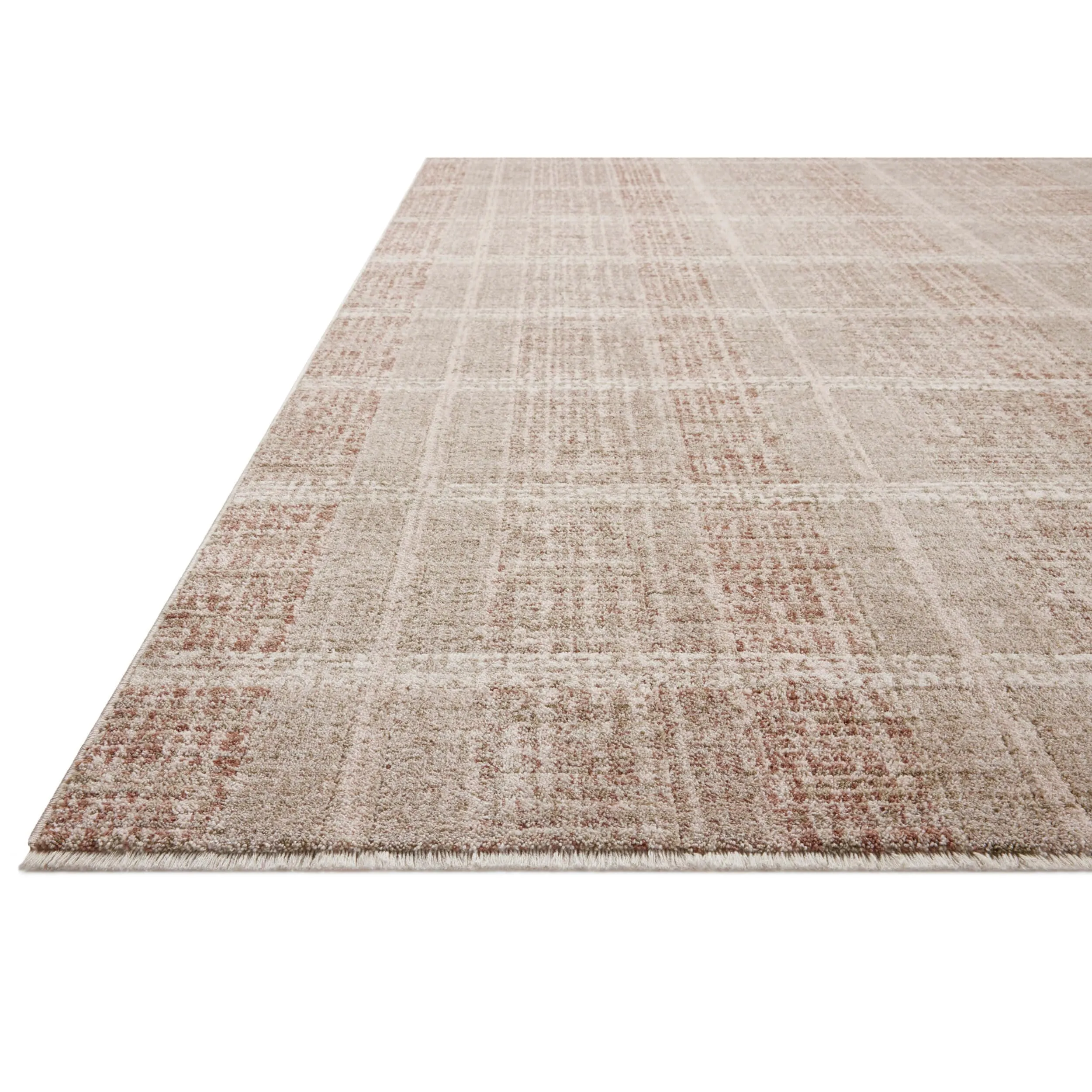 Angela Rose × Loloi Rug Ember EMB-02, Clay/Sand