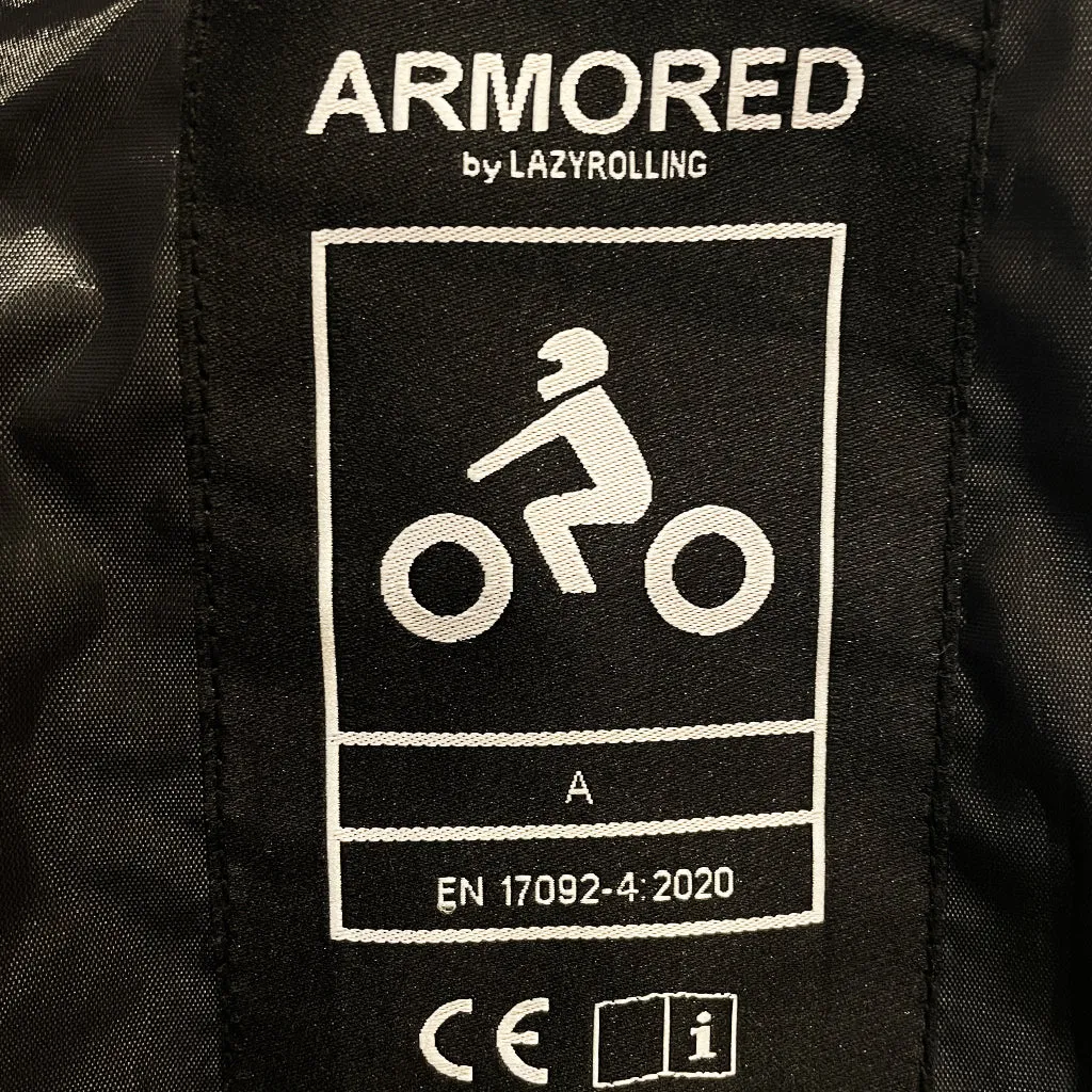 ARMORED BLACK ON BLACK REFLECTIVE JACKET