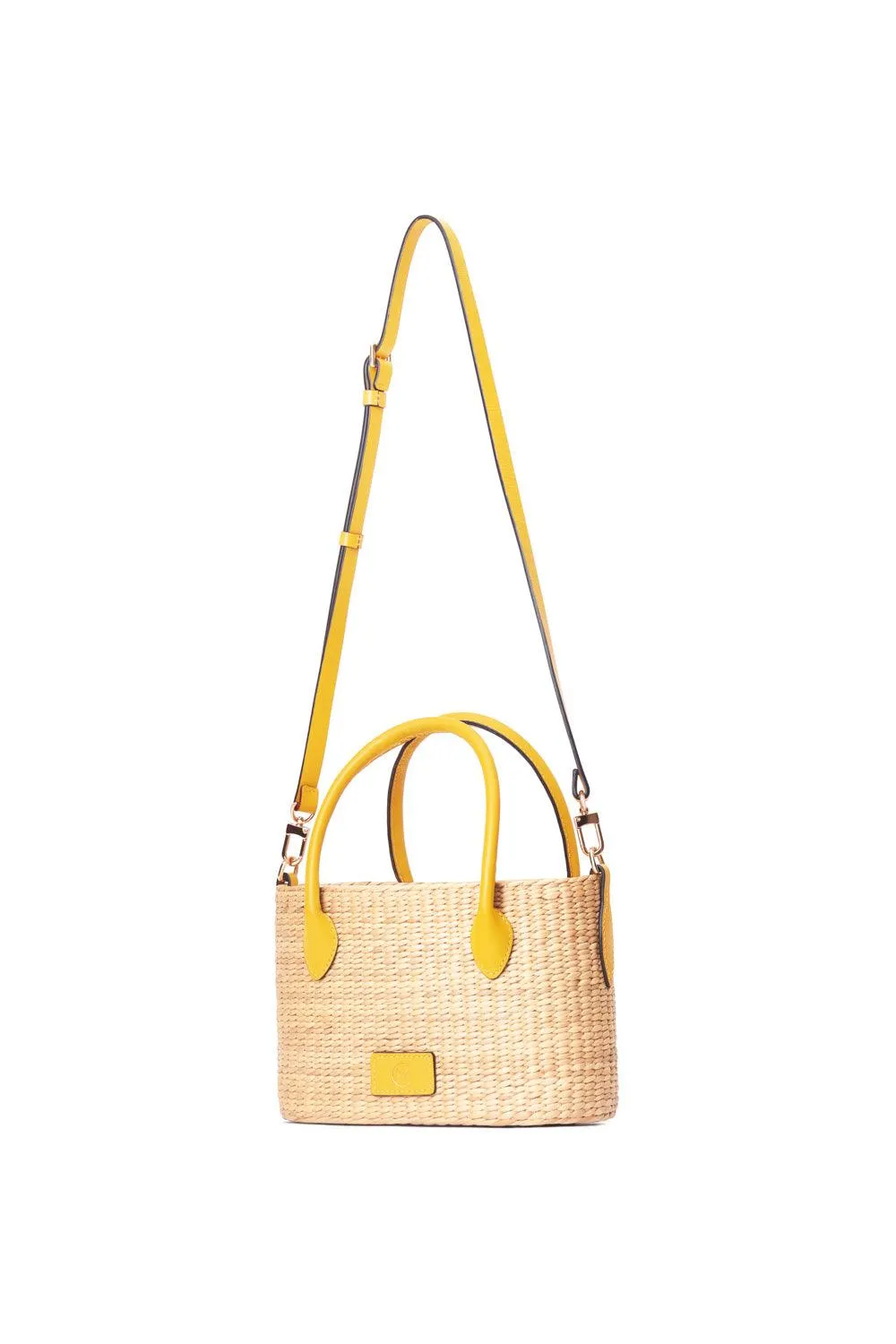 Ashima Zipper Water Hyacinth Fiber Bag