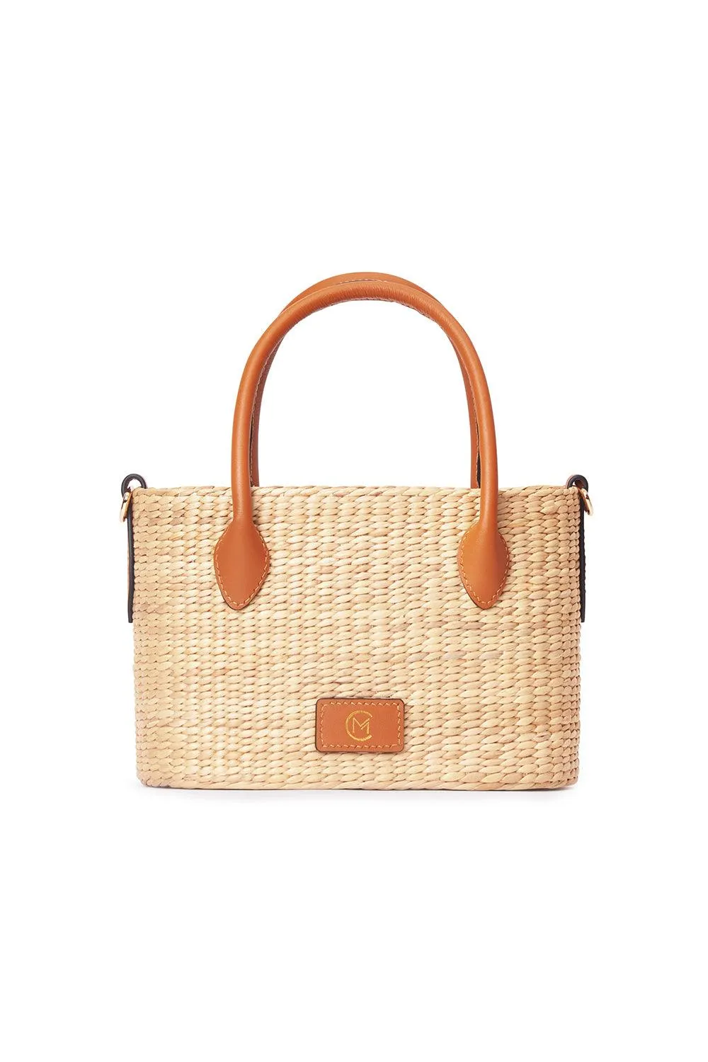 Ashima Zipper Water Hyacinth Fiber Bag