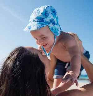 Baby Boy's Legionnaire Hat - Pufferfish