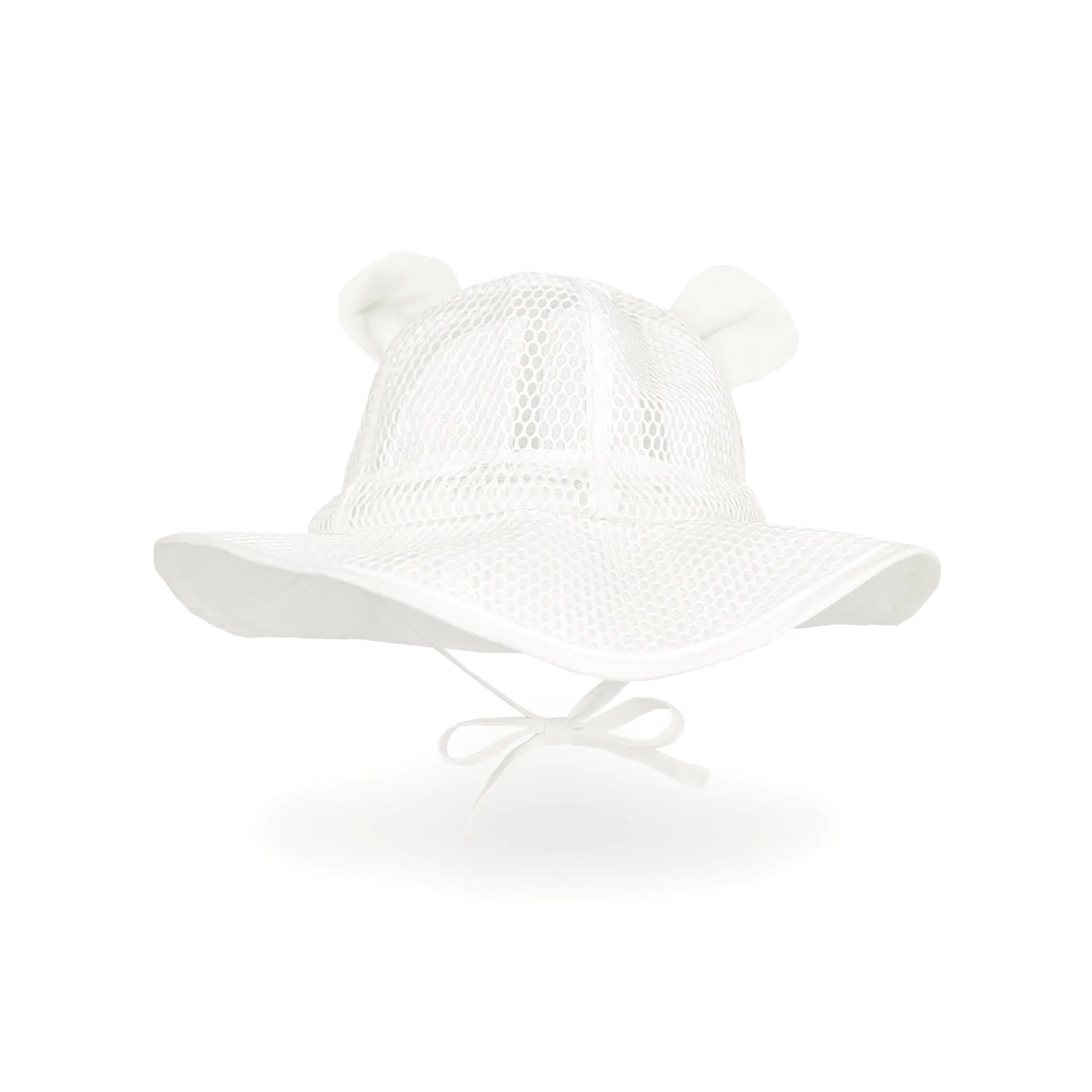 Baby Mesh Bucket Hat Toddler Sun Floppy Hat | Black