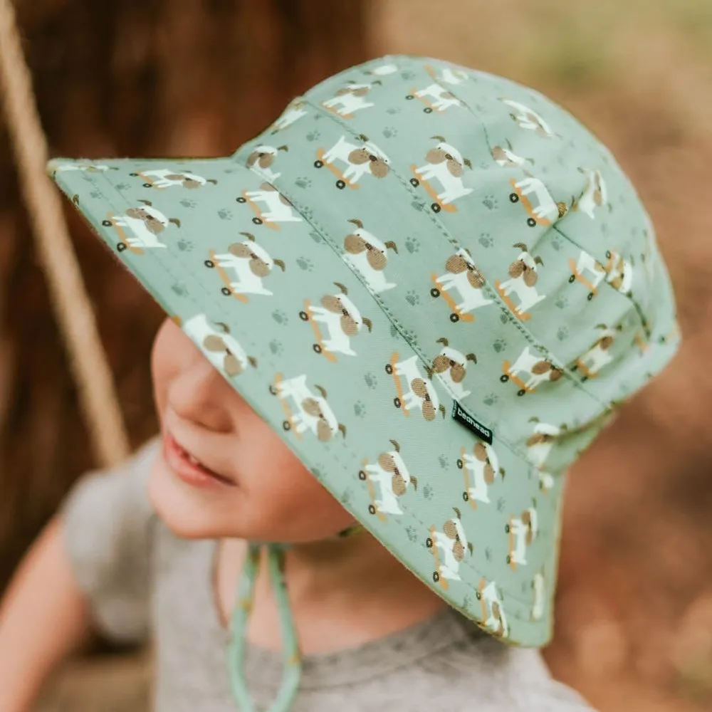 Bedhead: Kids Classic Bucket Sun Hat Ollie 3-6Y