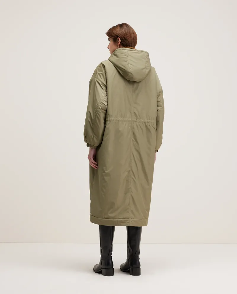 Bellerose Hosfo Jeep Green Long Coat