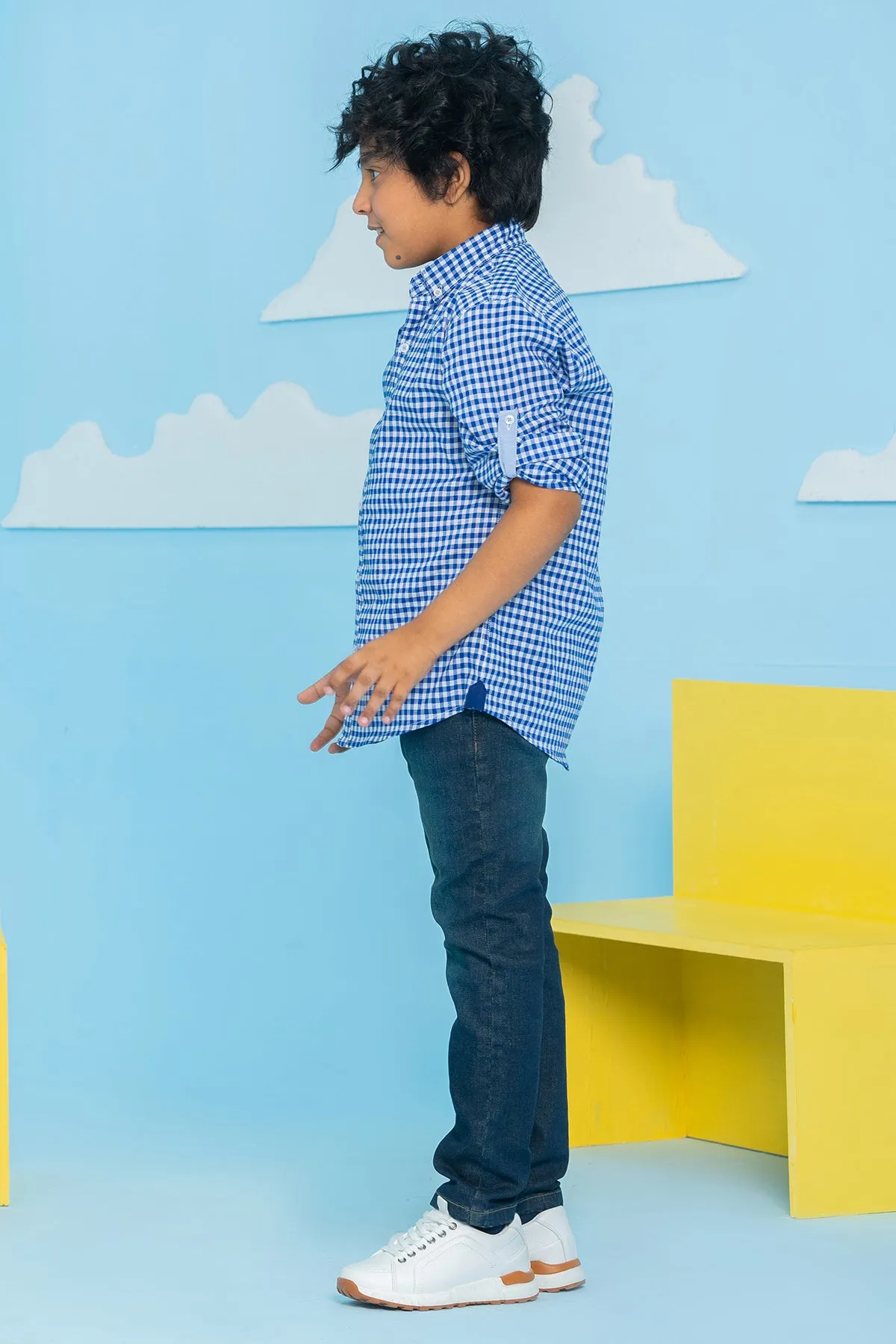 Boys EdWIN Cotton Casual Shirt