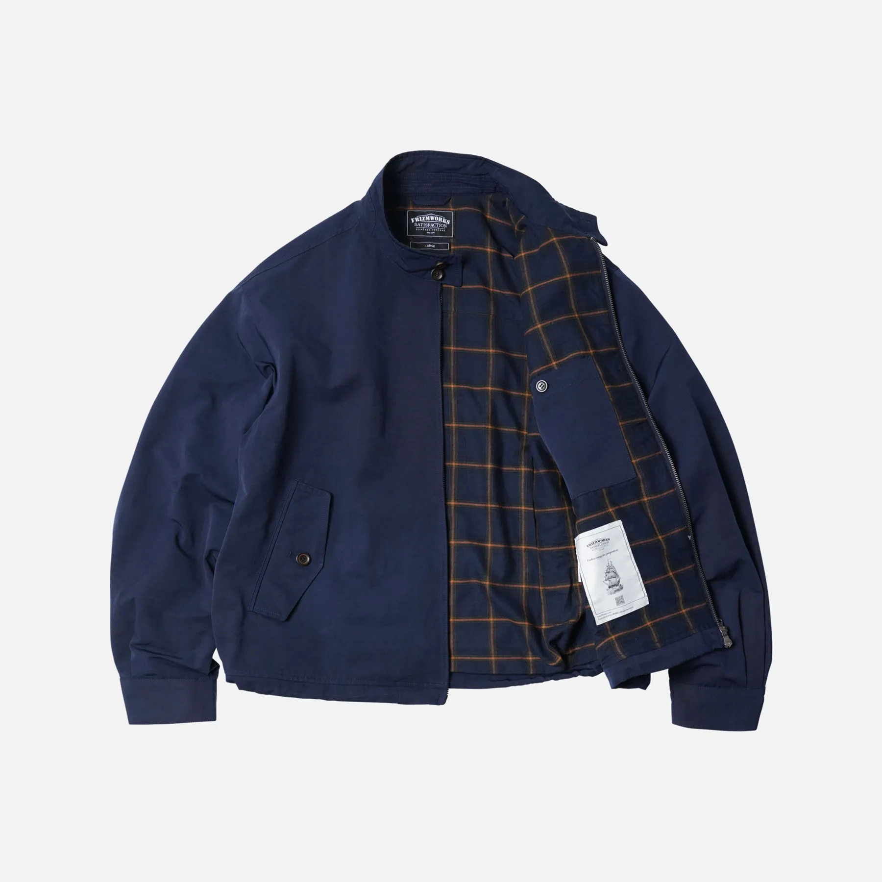 BUDDY HARRINGTON JACKET - NAVY