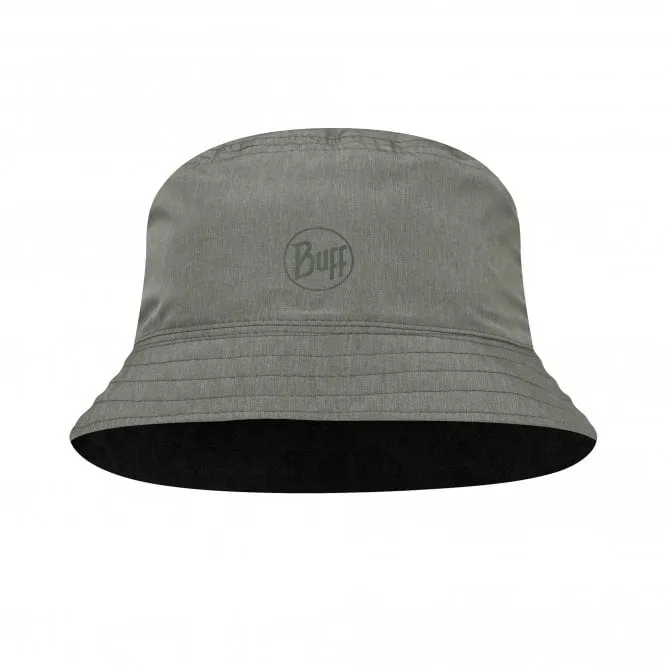 Buff Travel Bucket Hat -Gline-Black / Grey