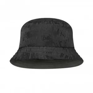 Buff Travel Bucket Hat -Gline-Black / Grey