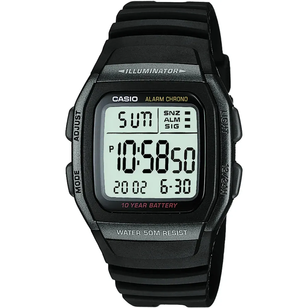 Casio Unisex W96H-1B