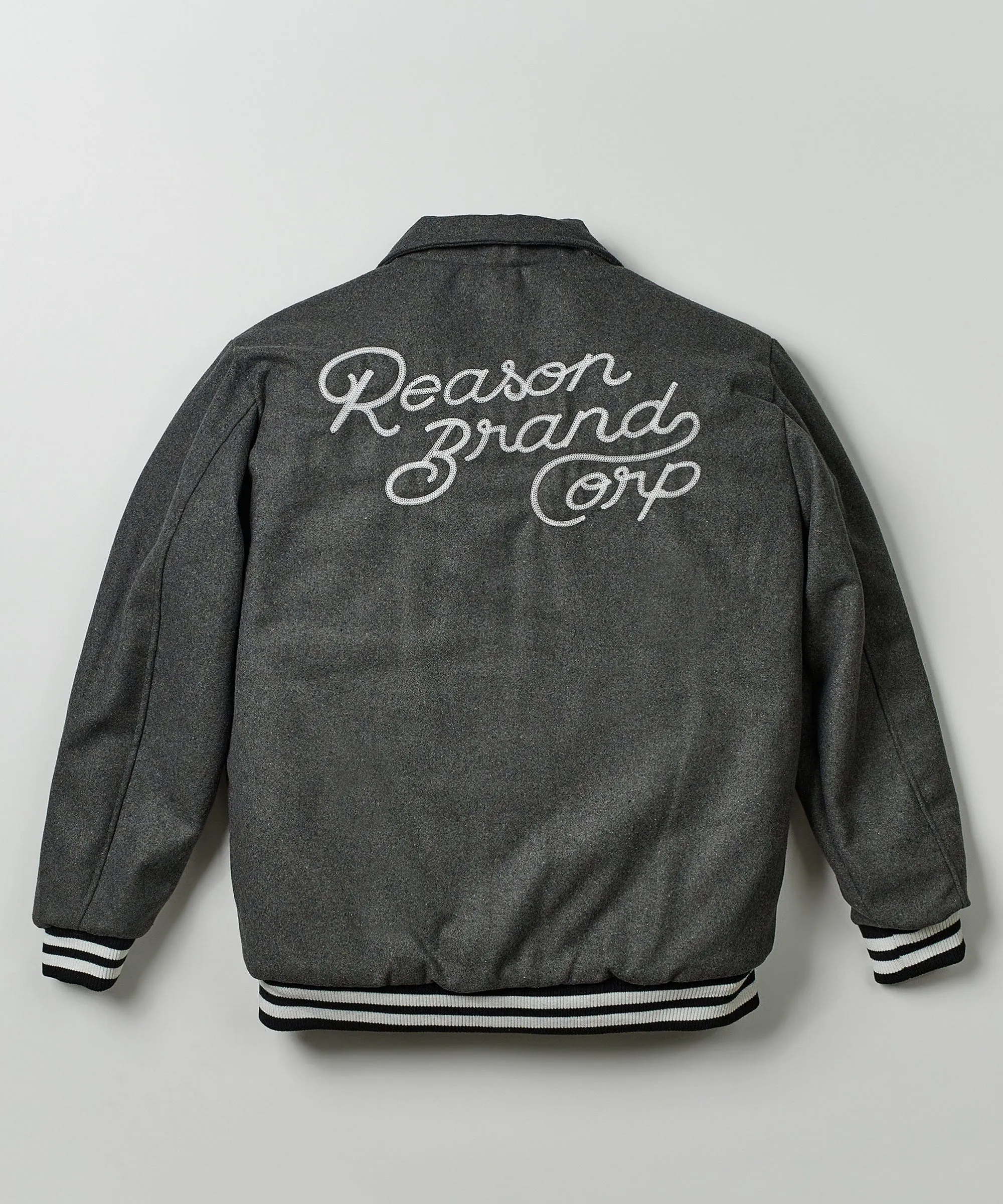 Cherub Varsity Jacket - Grey