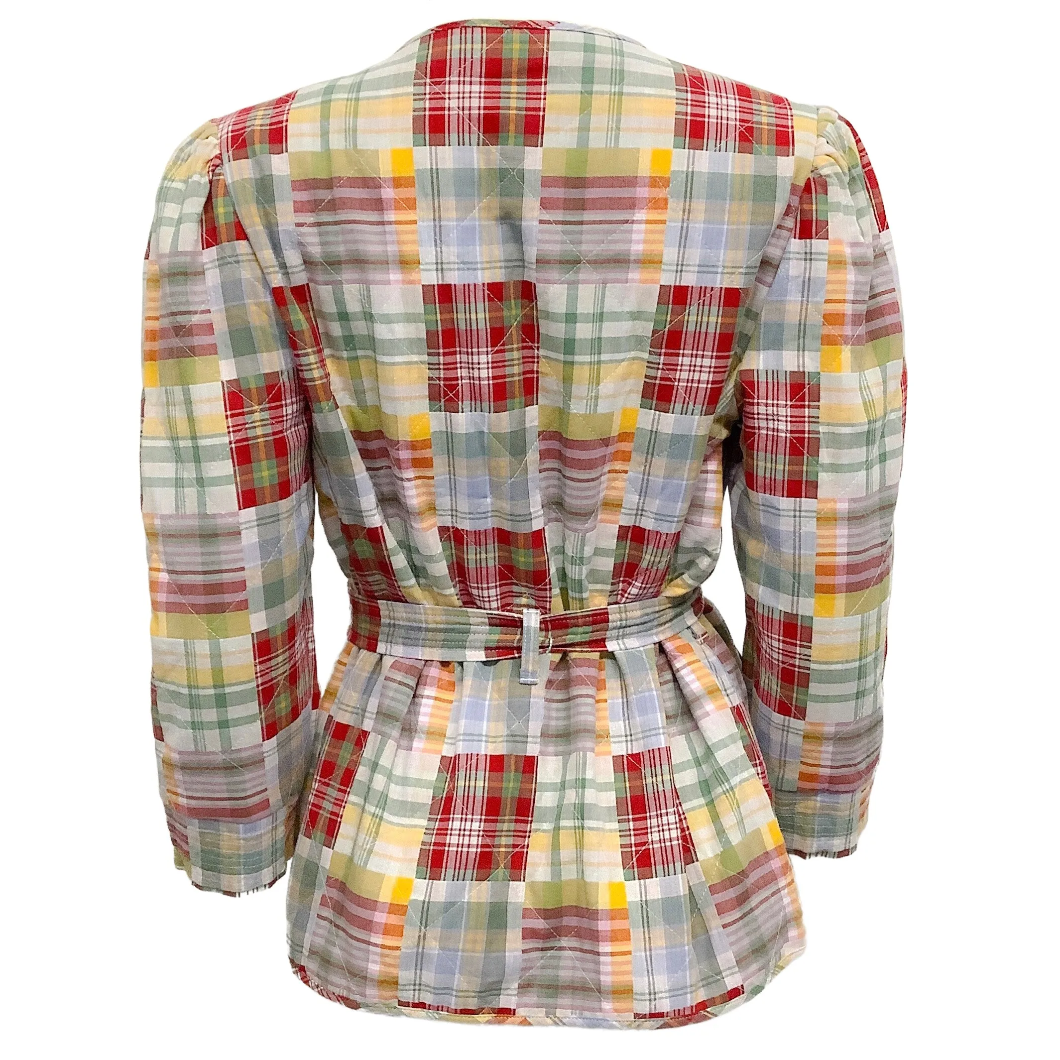 Cinq à Sept Multi Meadow Plaid Triss Jacket