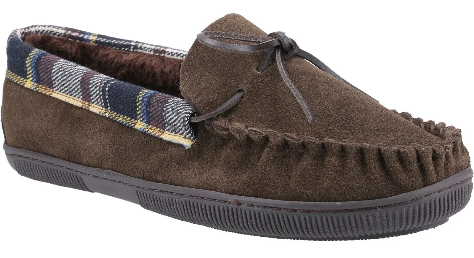 Cotswold Sodbury Mens Slip On Moccasin Slipper