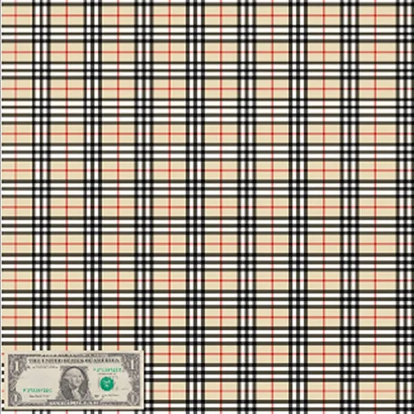 Custom Patterns Plaids 18" x 36" Decal Adhesive Sheet