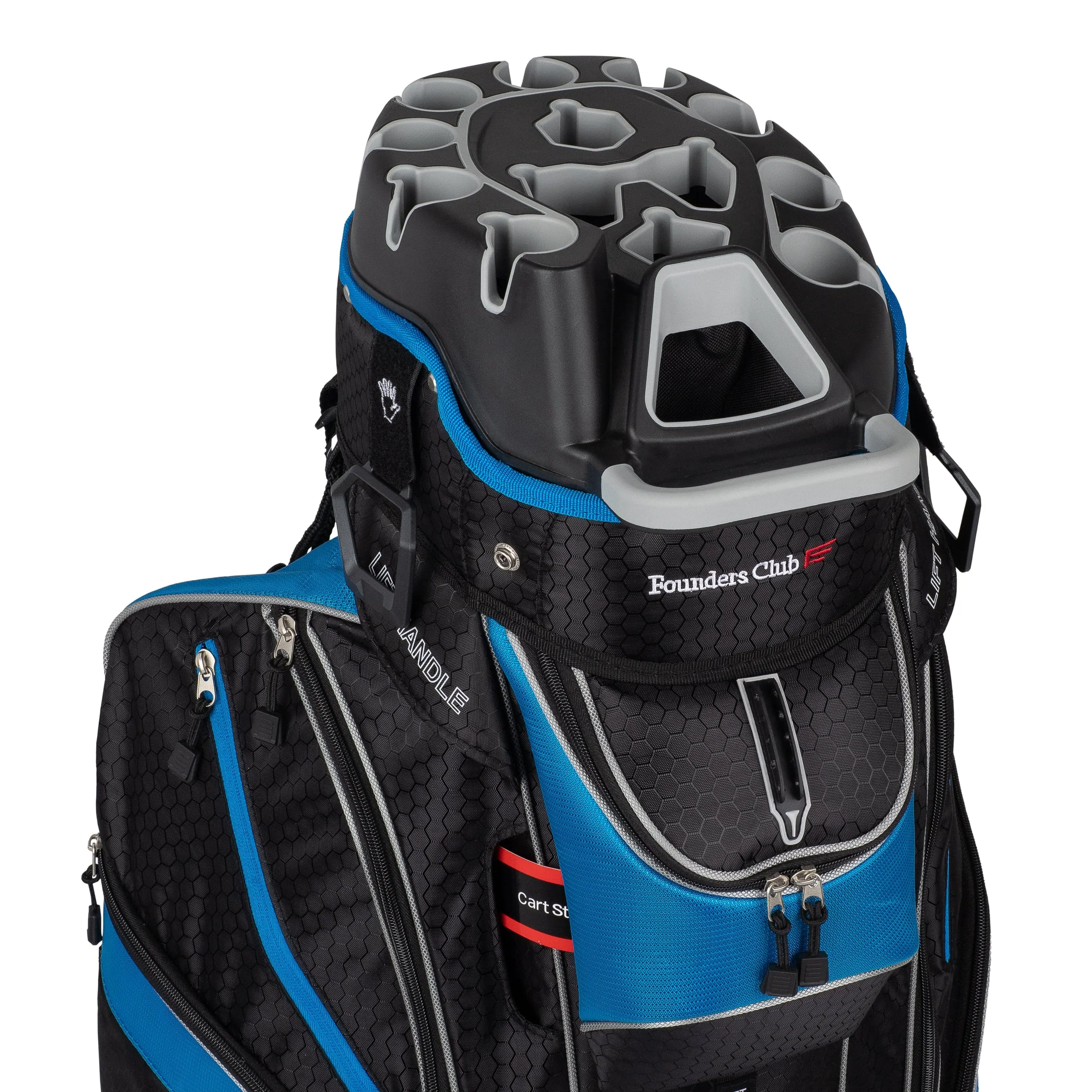 Founders Club 3rd Gen Premium Organizer 14 Way Golf Cart Bag (Aegean Blue)