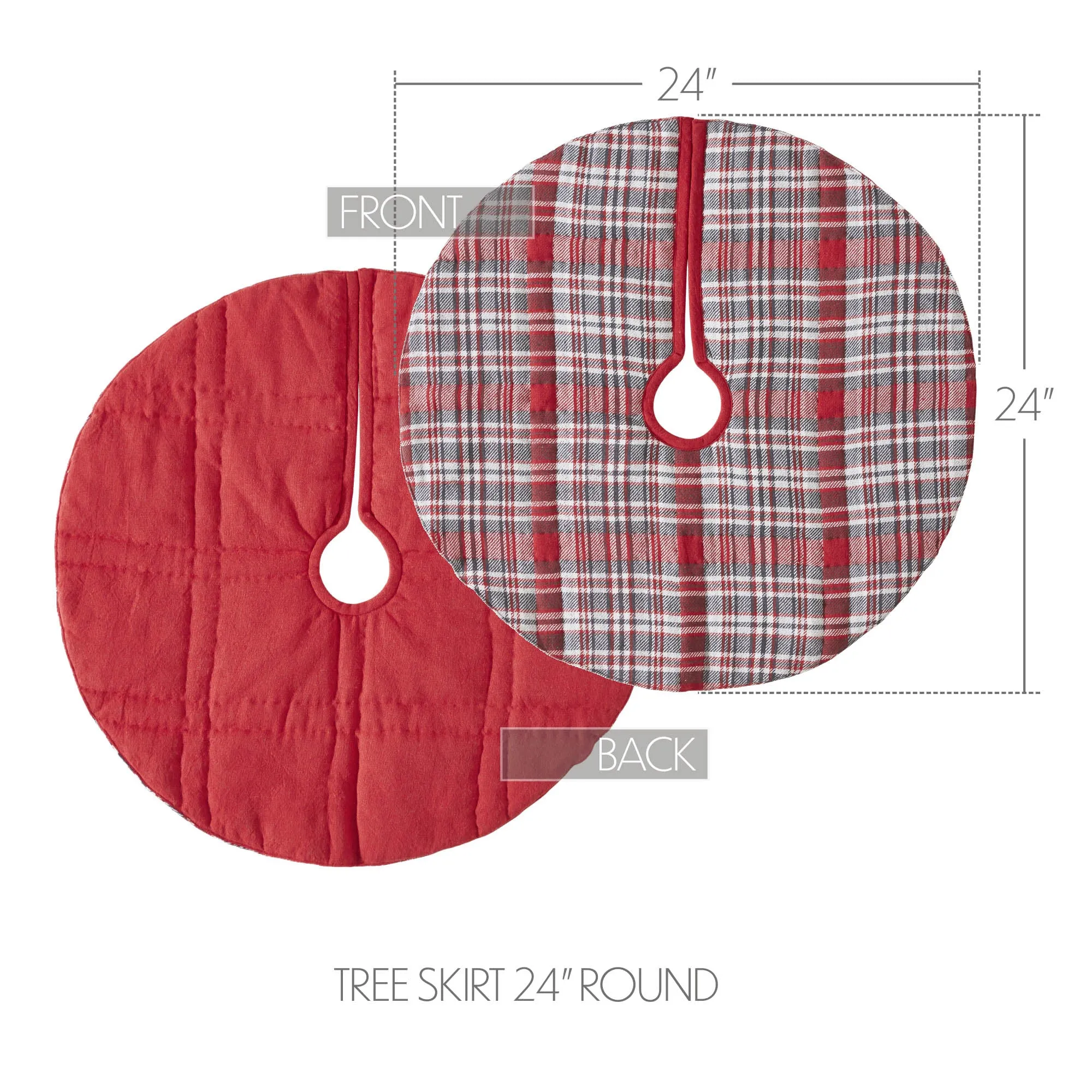 Gregor Plaid Tree Skirt