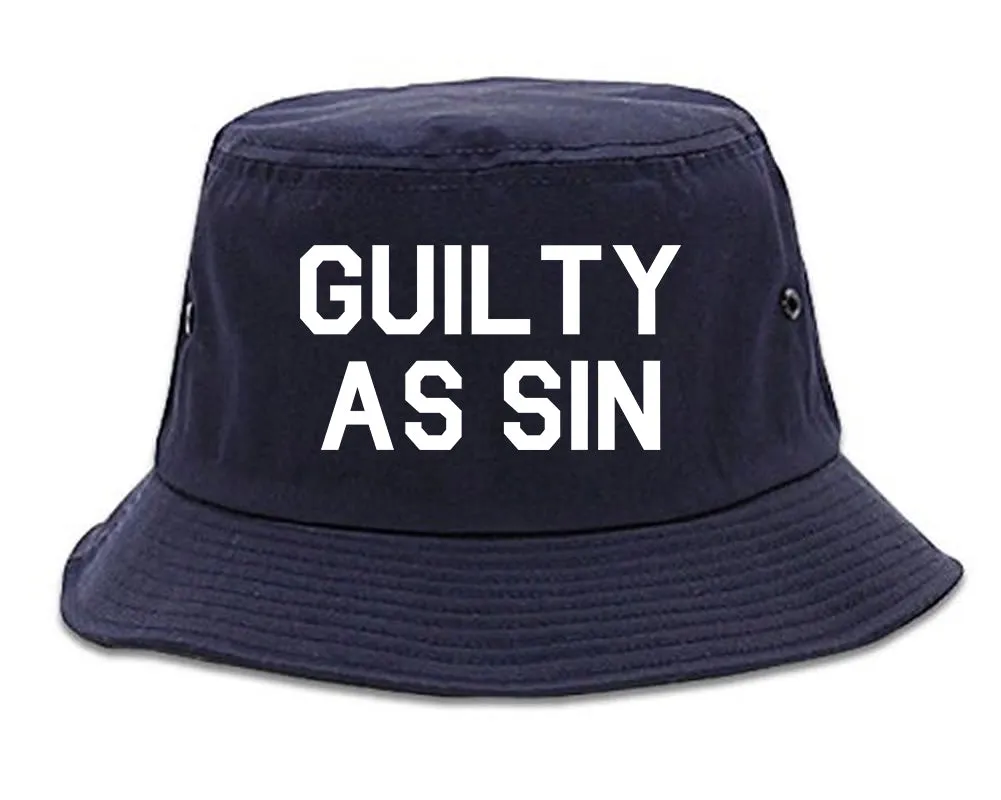 Guilty As Sin Mens Bucket Hat