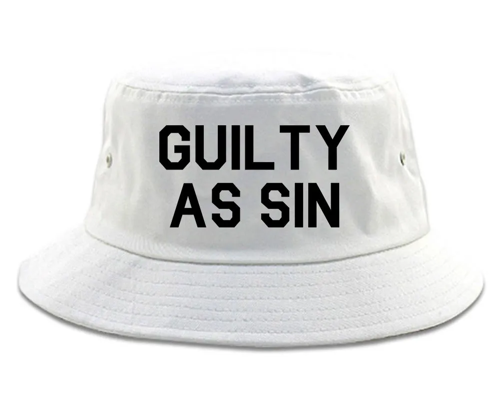 Guilty As Sin Mens Bucket Hat