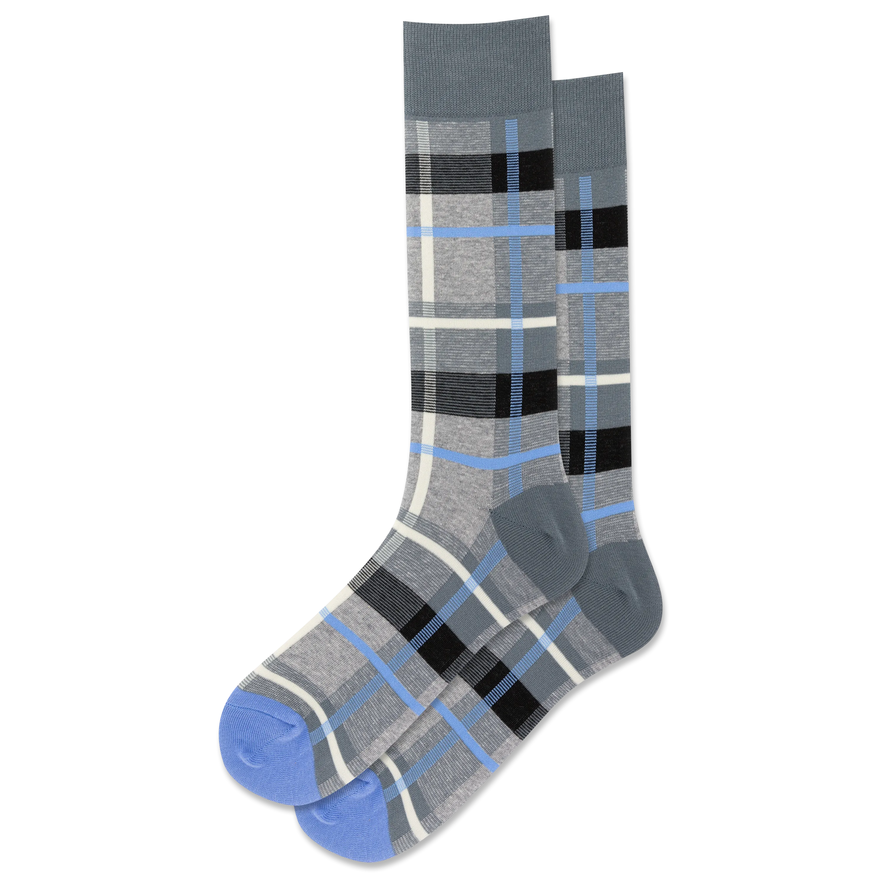 HOTSOX Men's Plaid Crew Sock