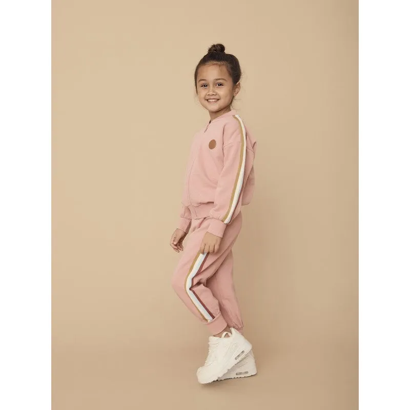 Huxbaby Dusty Rose Retro Track Pant