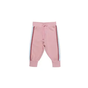 Huxbaby Dusty Rose Retro Track Pant