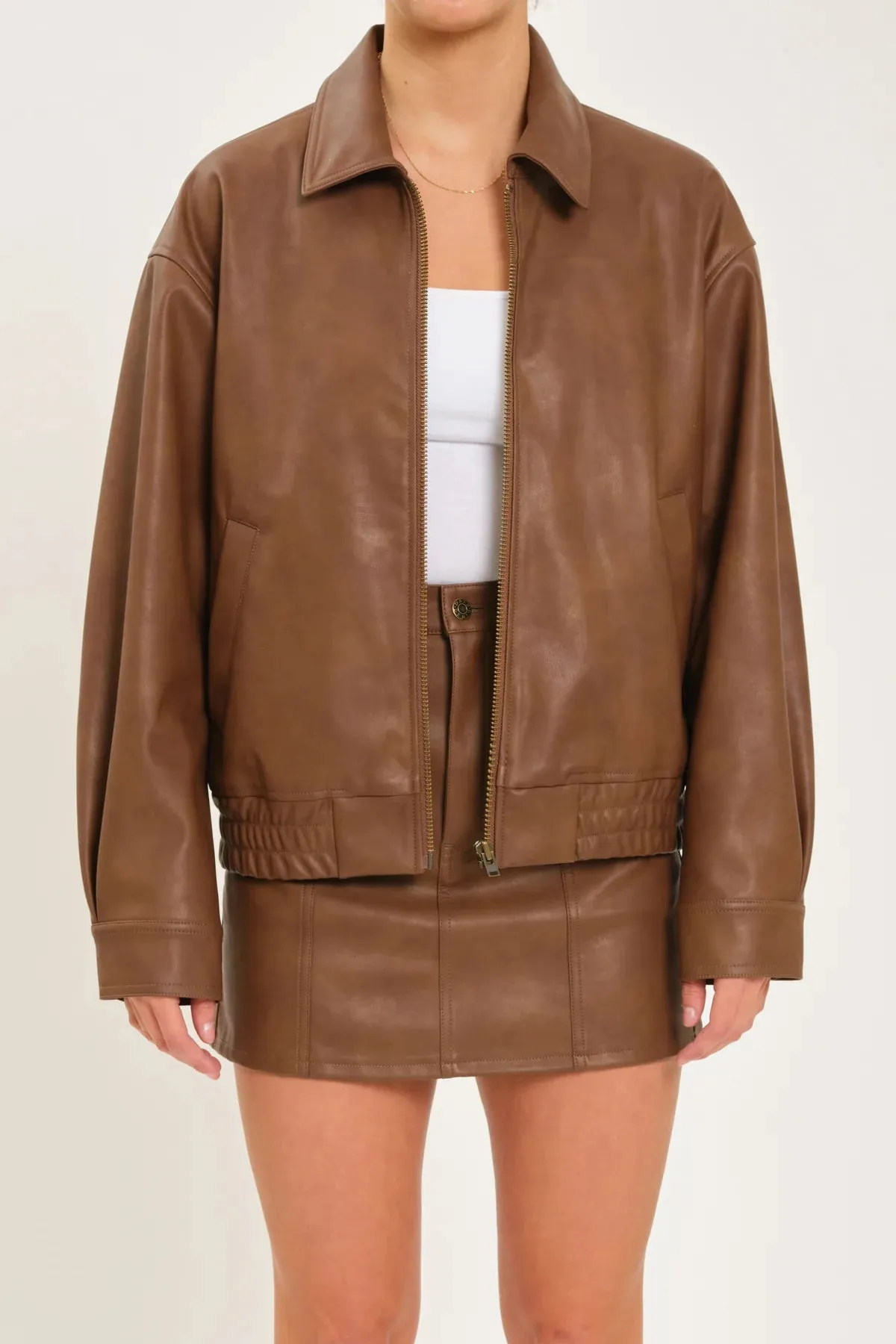 ICON ALT LEATHER BOMBER