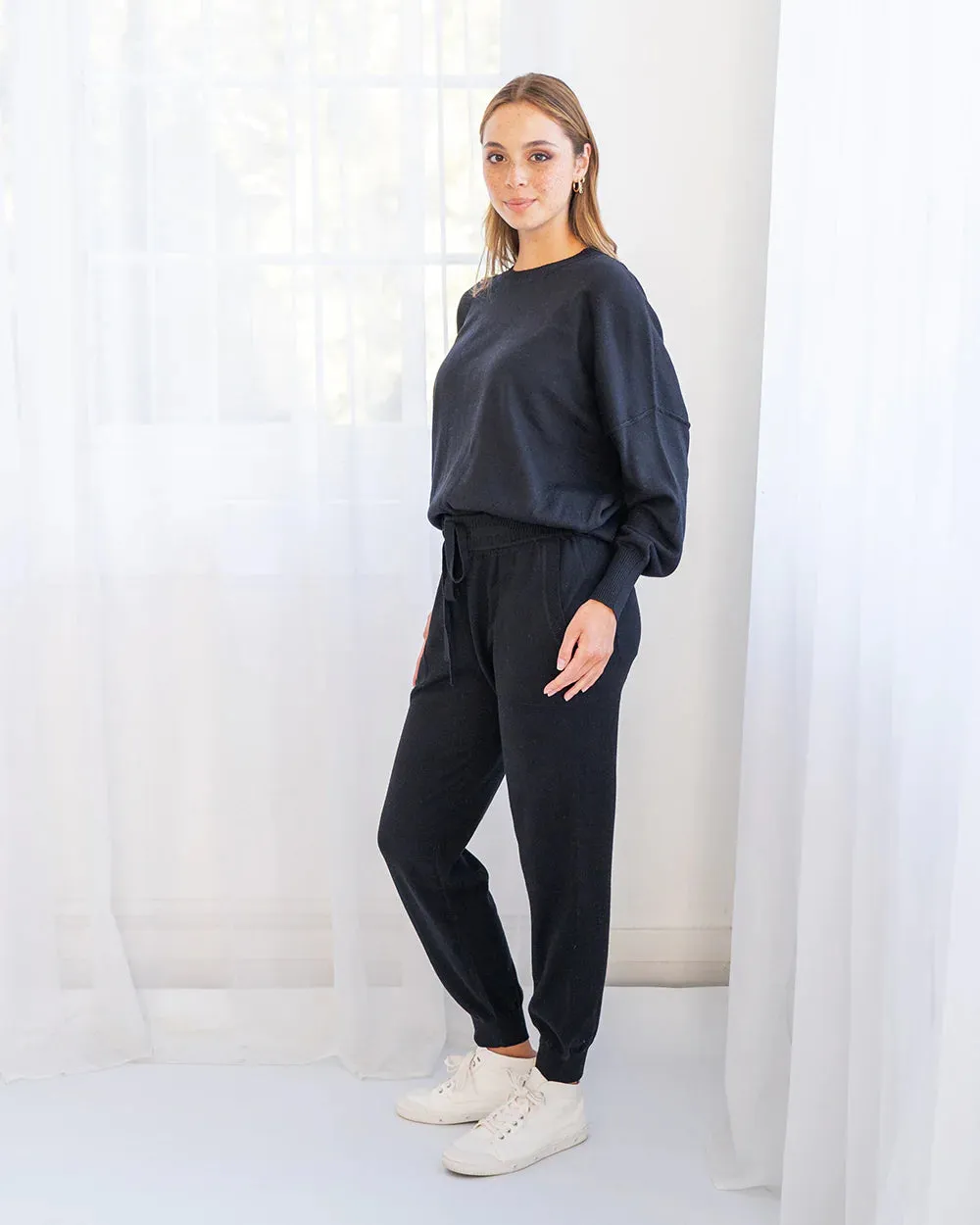 Ivy Track Pant Black