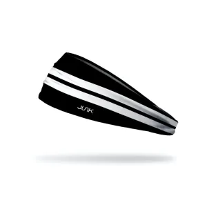 JUNK Varsity Stripe Black Headband (Big Bang Lite)