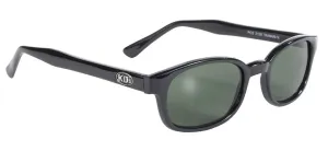 KD's Black Frame with Dark Green Lens Sunglasses