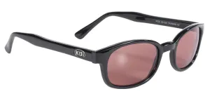 KD's Black Frame with Rose Lens Sunglasses