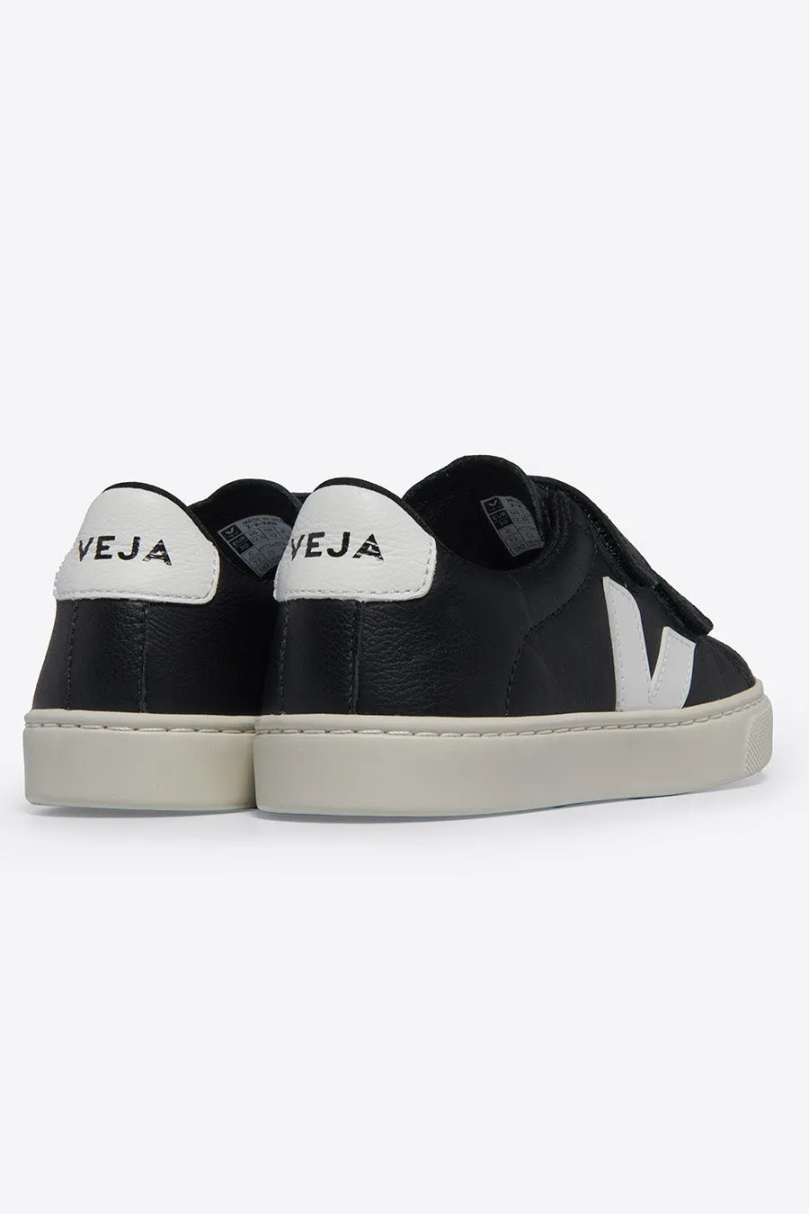 Kids Shoes Veja Esplar - Black White