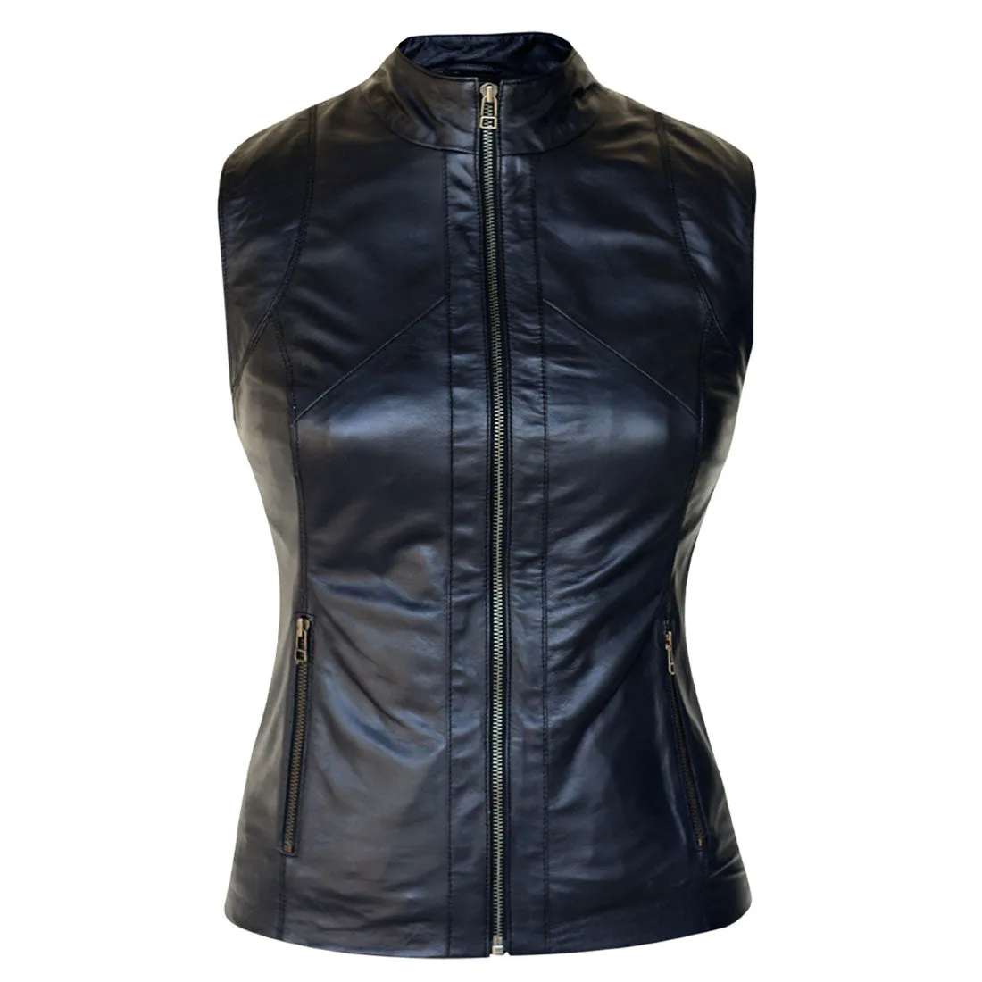 Luciana Genuine Lamb Leather Jacket