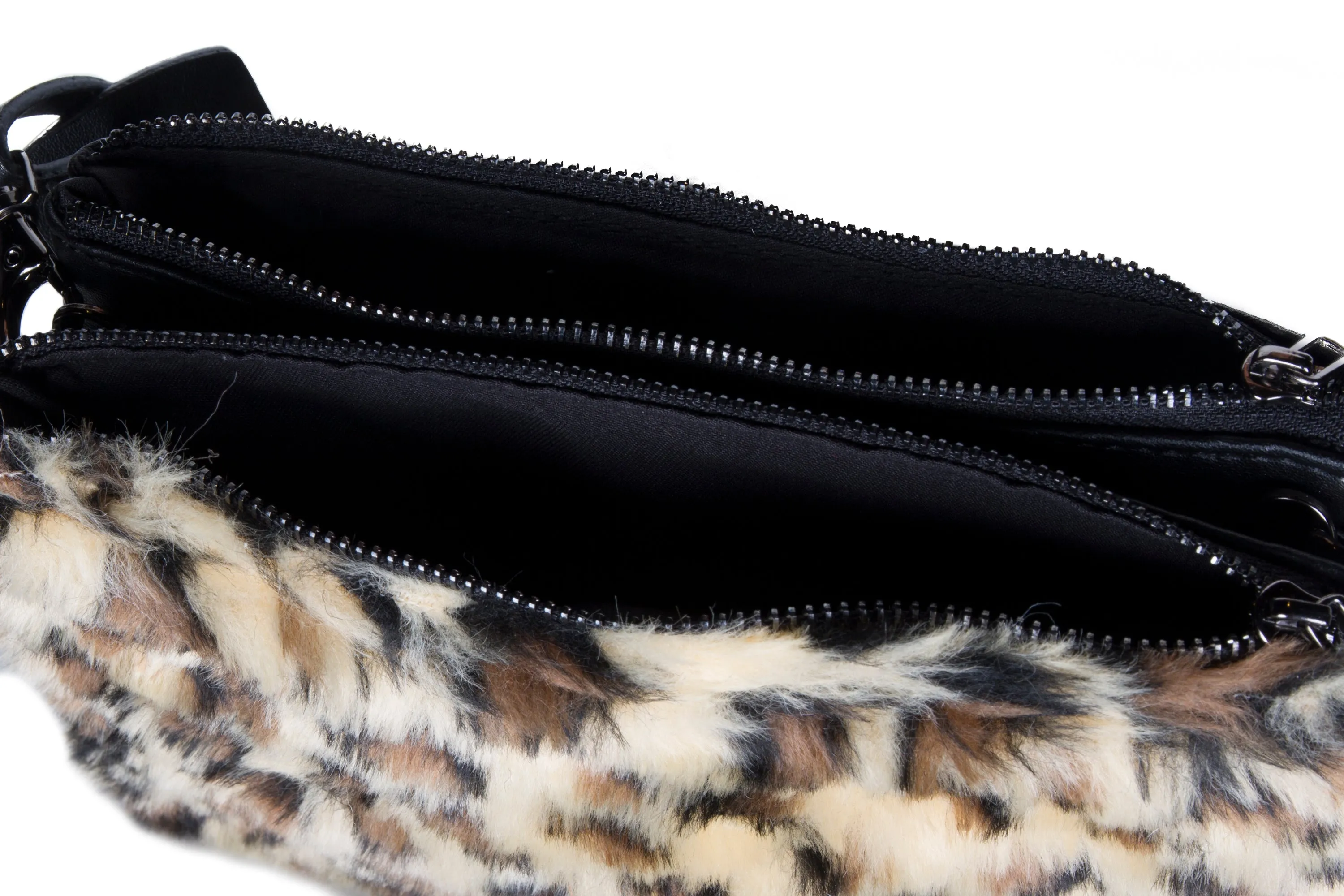 Luxe Fashion Classic Faux Fur Clutch-1-Piece