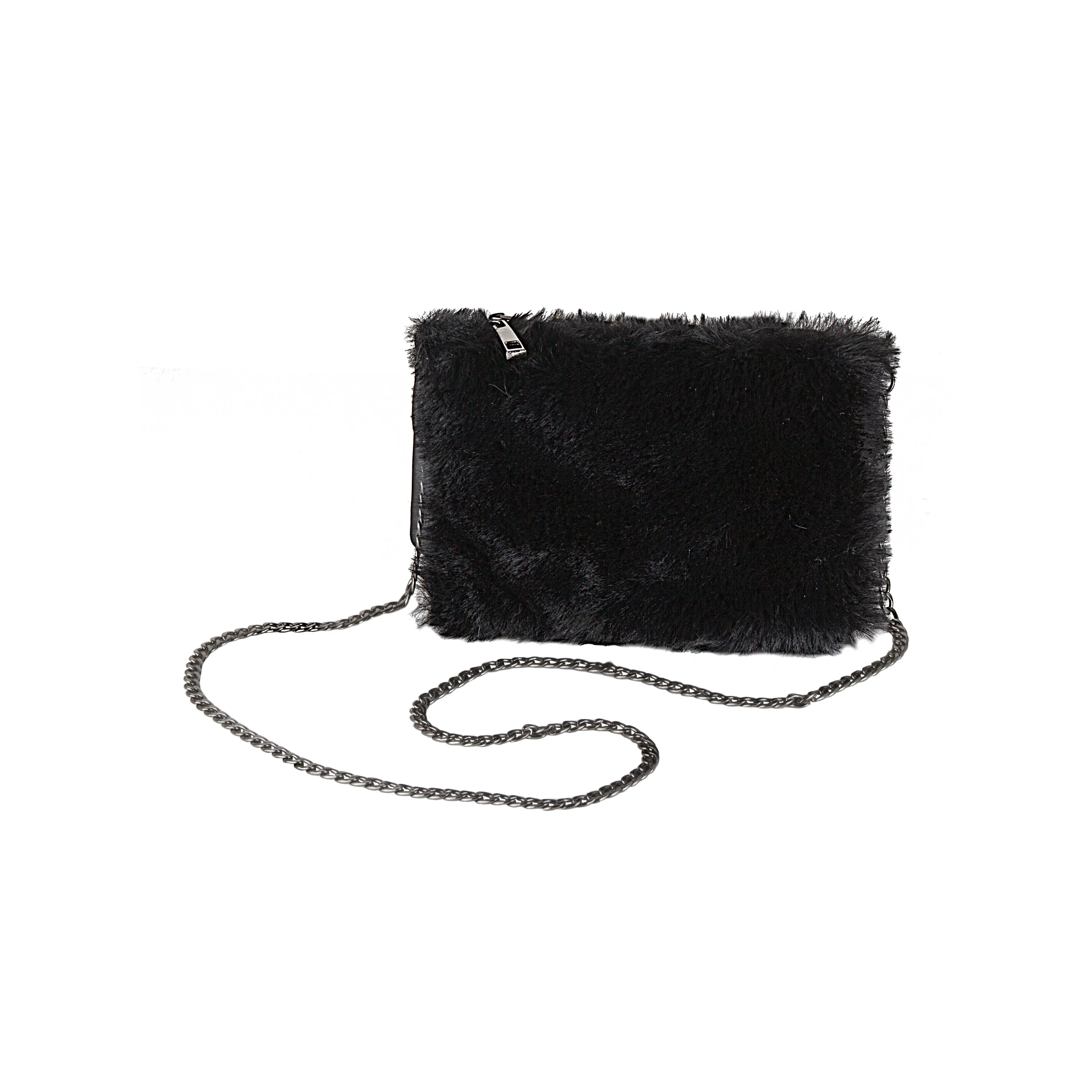 Luxe Fashion Classic Faux Fur Clutch-1-Piece