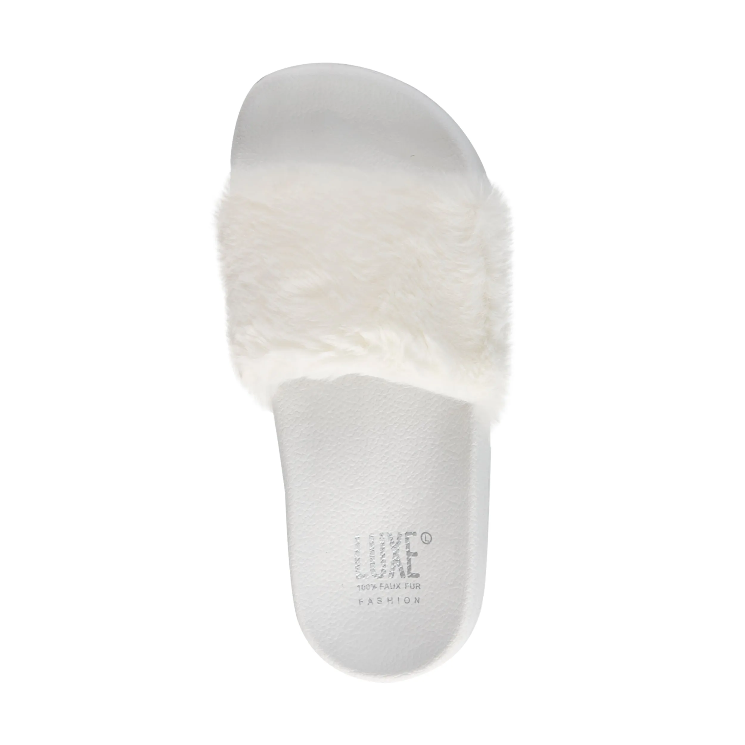 Luxe Fashion Classic Faux Sheepskin Women Slides-1-Piece