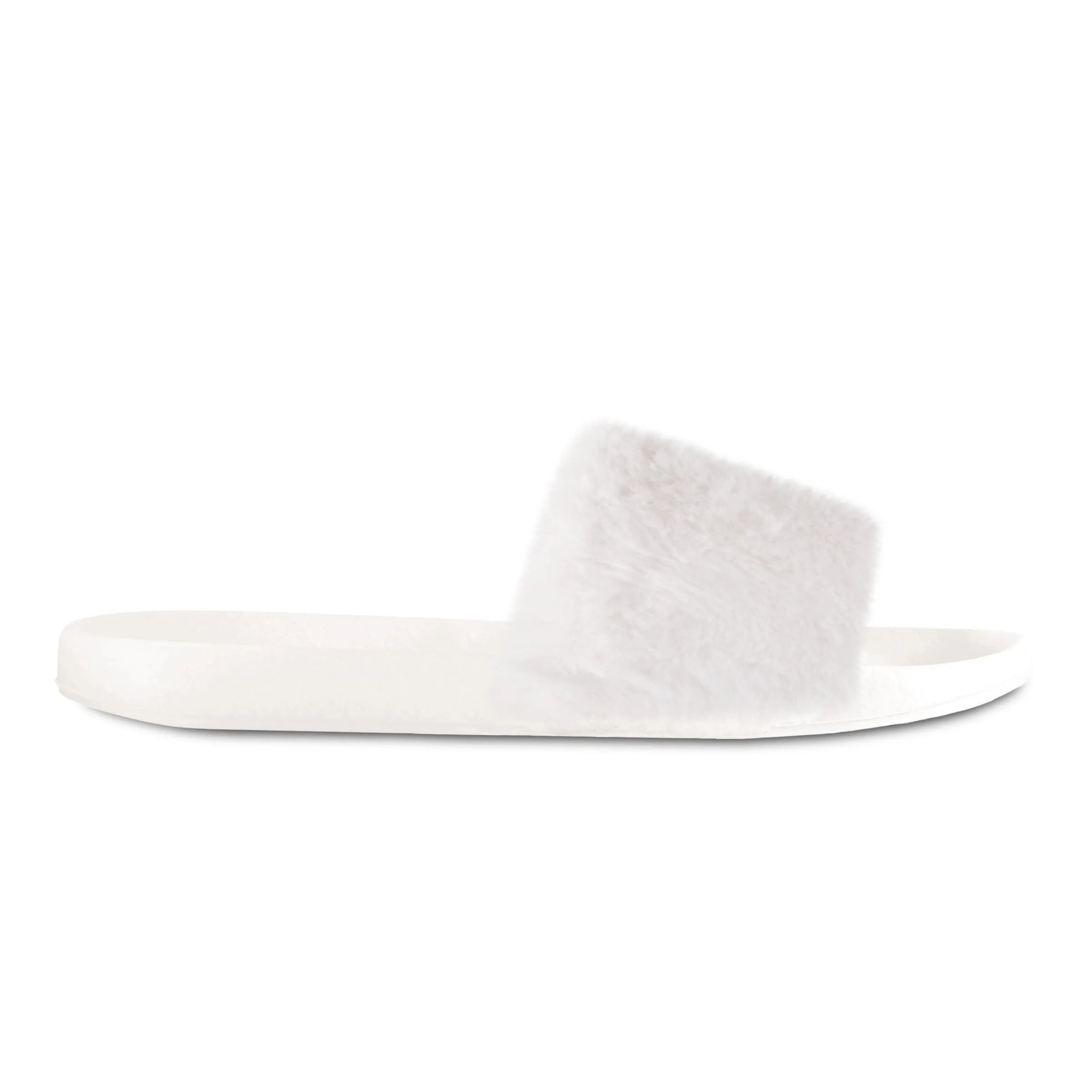 Luxe Fashion Classic Faux Sheepskin Women Slides-1-Piece