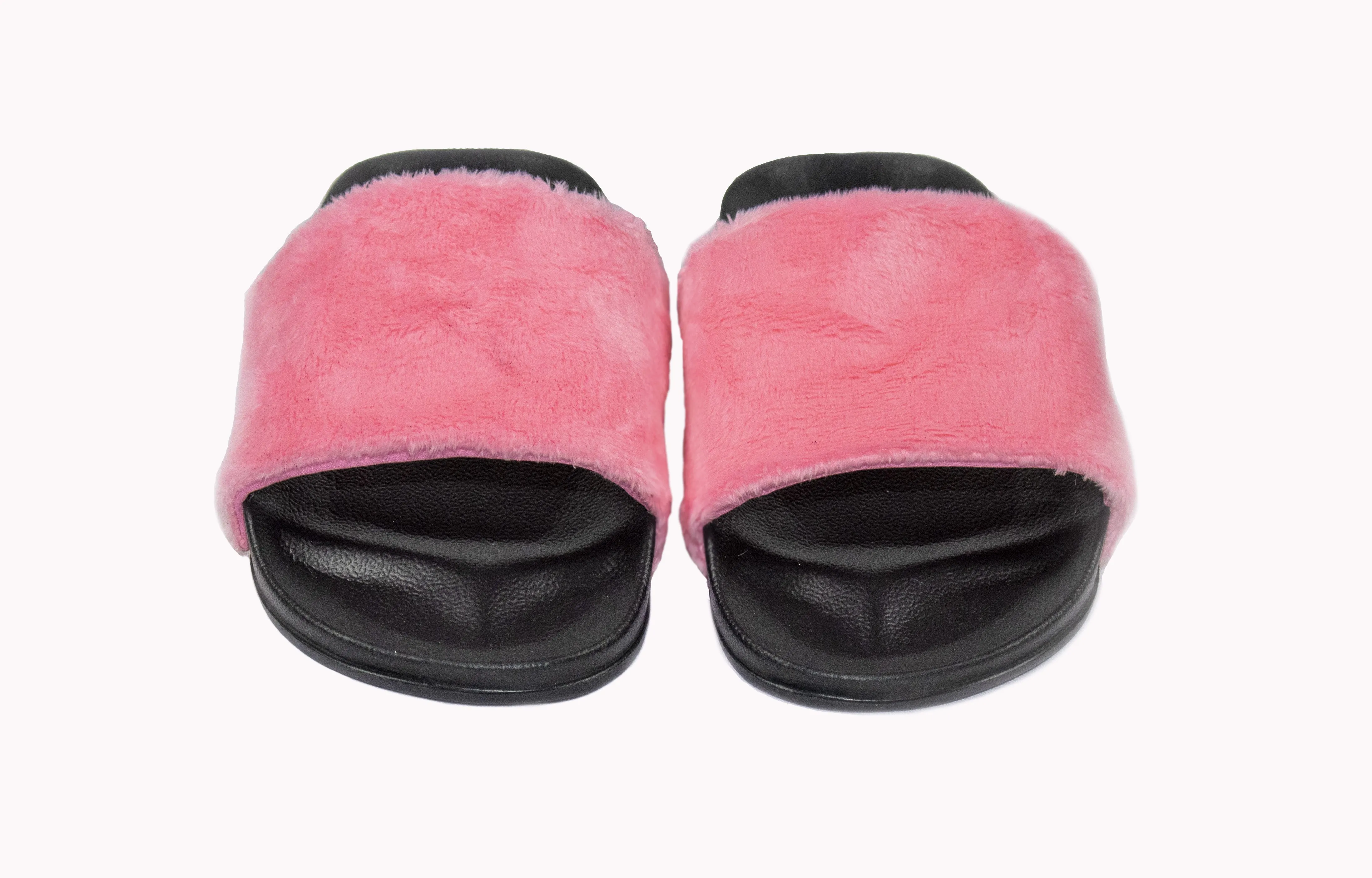 Luxe Fashion Classic Faux Sheepskin Women Slides-1-Piece