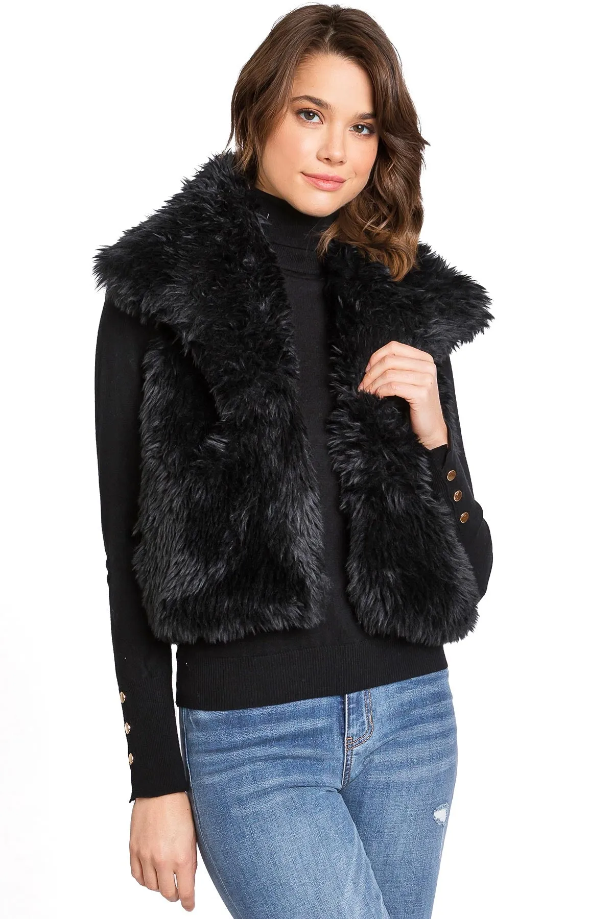 Luxe Faux Fur Vest