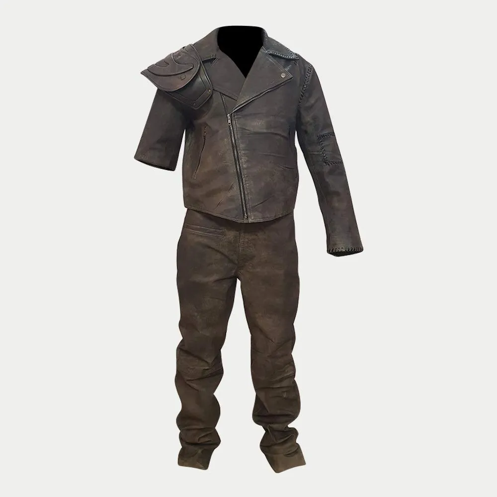 Mad Max 4 Fury Road Distress Rugged Genuine Leather Jacket