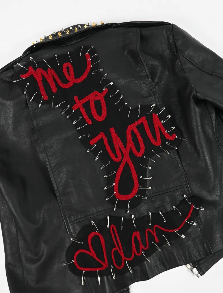 ME TO YOU Leather jacket