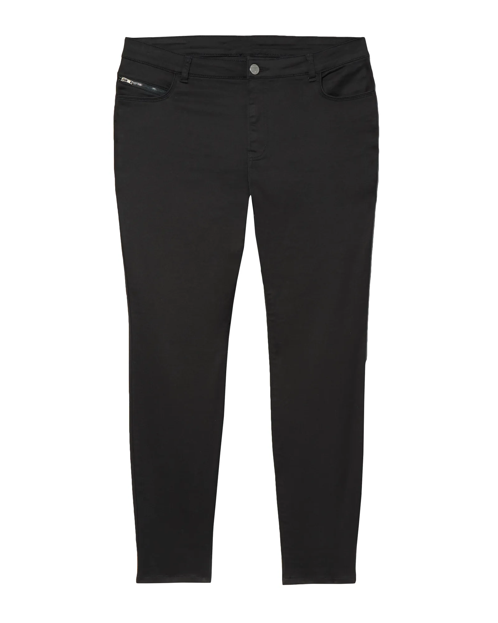 Montreal Color Skinny Pants | Black