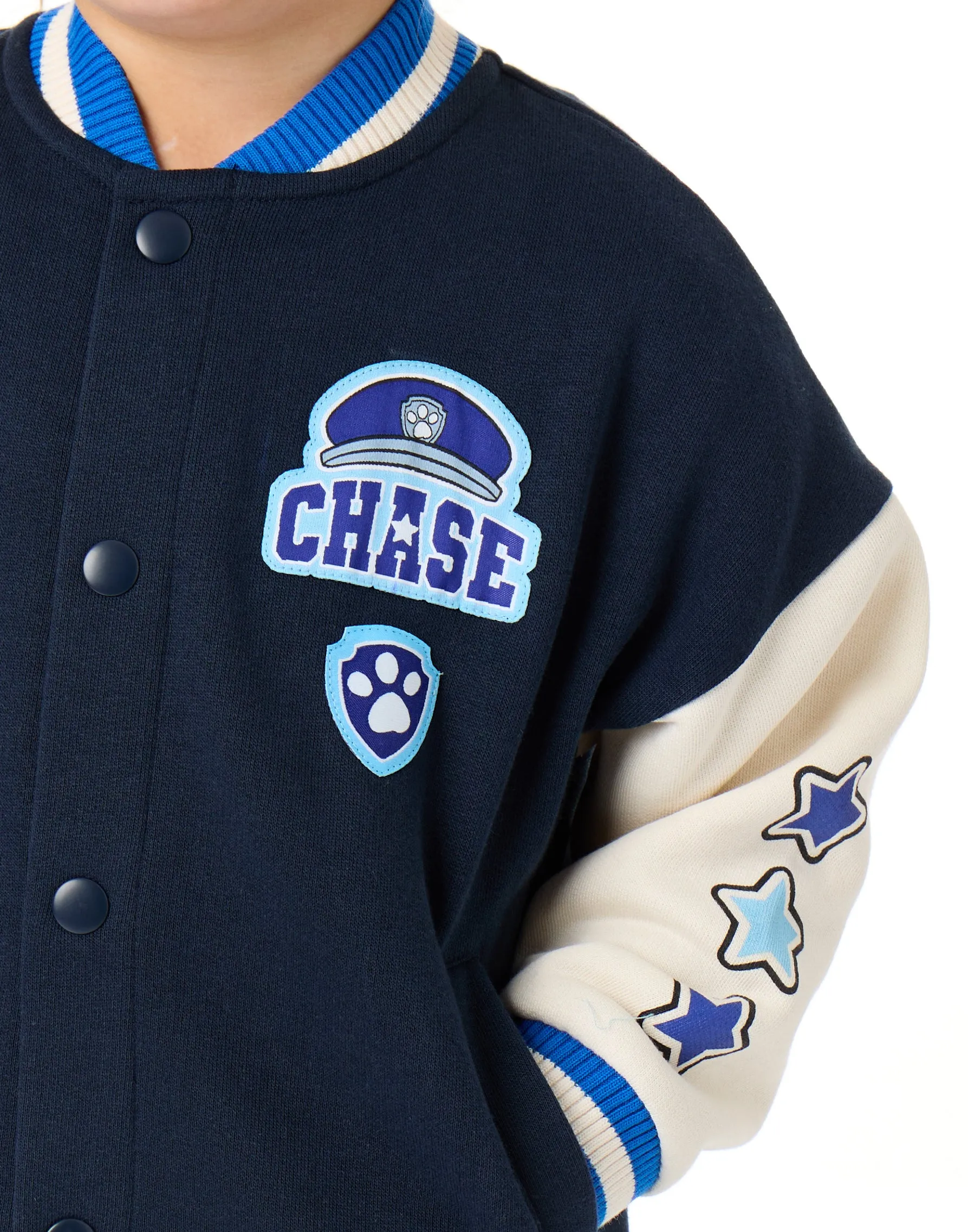 Paw Patrol Chase Boys Blue Bomber Jacket