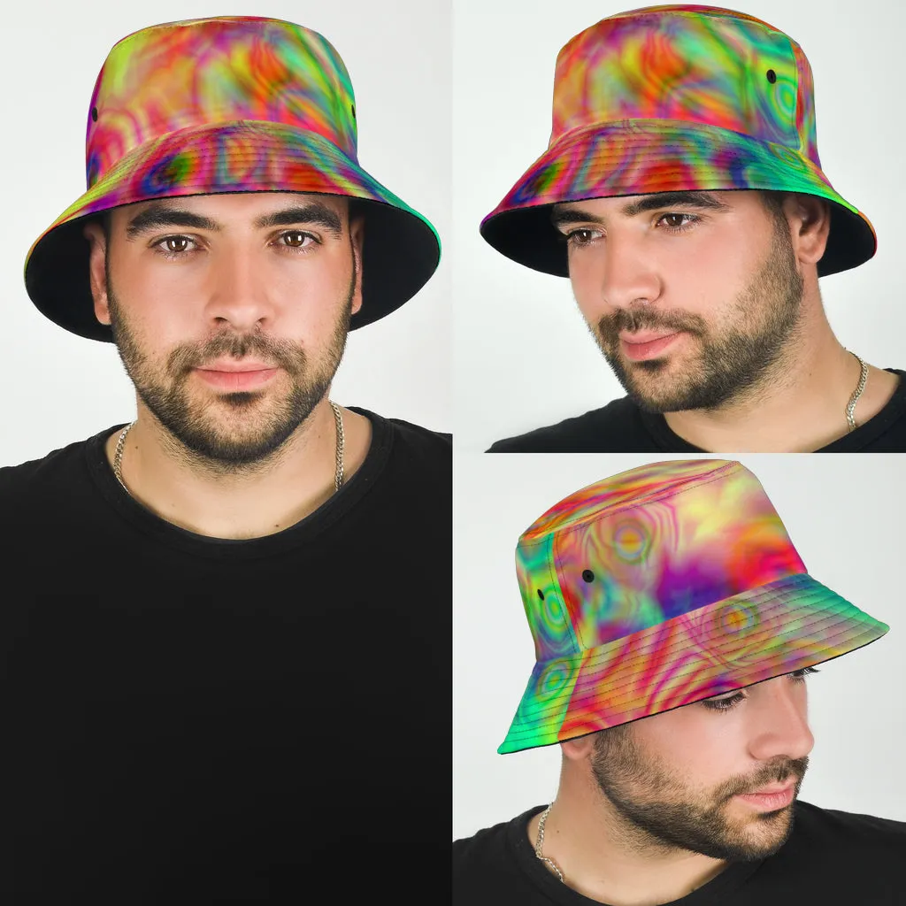 PSYCHEDELIC ENERGETIC FLOW | BUCKET HAT | YANTRART