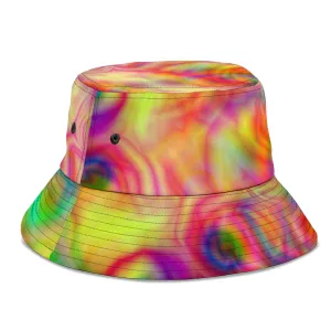 PSYCHEDELIC ENERGETIC FLOW | BUCKET HAT | YANTRART